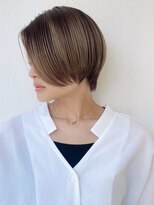 カバーヘアアンドスパ ブリス 浦和(COVER HAIR&SPA bliss)&nbsp;30代40代◎白髪ぼかしハイライト×コンパクトショートp浦和