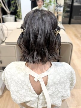 ボブさんのハーフツイン