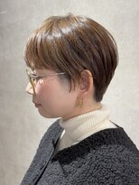 エンクス(enx)&nbsp;大人ガーリー/ダークアッシュ/似合わせカット/鶴ヶ峰SK15