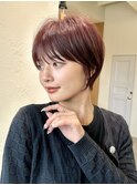 <30.40.50代>大人似合わせショートx透明感カラー