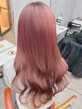 ディスイズ(thisis) 【thisis】羽エク/ピンクカラー/韓国風/レイヤーカット