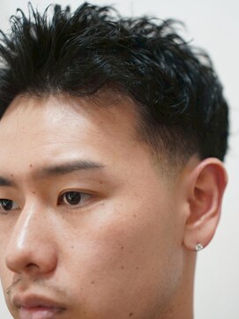 メリケンバーバーショップ コウベ(MERICAN BARBERSHOP KOBE) メンズバーバースタイルテーパーフェードc