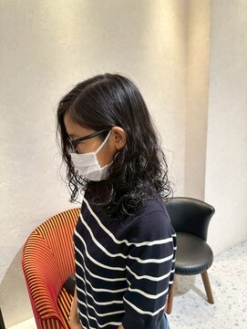 アース 岐阜店(HAIR&MAKE EARTH) ミディアムパーマ