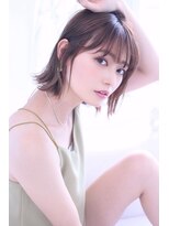 モナザスカイ 栄(MONA the SKY)&nbsp;【MONA】外ハネボブ/シアーベージュ/透明感カラー