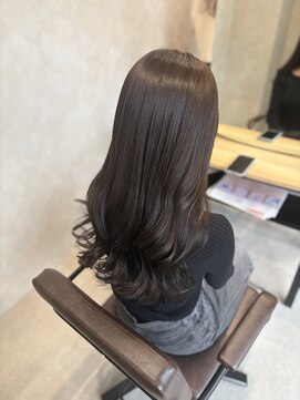 フィエルウメダ(Fier umeda) 黒髪からの初カラーグレージュ○