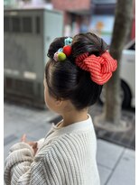 ヘアアレンジメント ボガスティーズ 川崎店(Hair arrangement Vogusty's) 三歳 日本髪