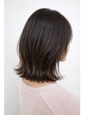 大人可愛い大人美人くすみカラーアッシュグレーベージュ
