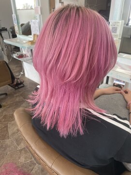 ヘアーディア みどり店(Hair...DiA) ウルフカット
