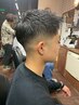 メンズフェードカット