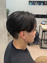 スタイルメンズ 藤沢(STYLE MEN)&nbsp;STYLE MENメンズカットリバースセンターパートニュアンスパーマ