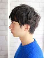ヘアメイク ナル(hair make nalu)&nbsp;動きのあるメンズパーマスタイル