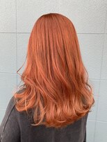 ヘアーデザインサロン スワッグ(Hair design salon SWAG) オレンジカラー