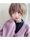 【CAMON.】ミニーショート×ラテベージュ