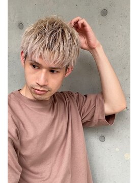 ジゼル(GiseL) 【GiseL】束感メンズショート　天神/大名/髪質改善/ダブルカラー