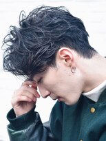 フィフス(fifth) fifth センターパートツイストスパイラルパーマ韓国