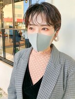 フルール(hair place Fleur)&nbsp;前髪パーマが大人かわいいショートスタイル