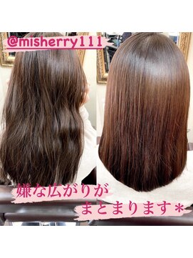ミシェリー(misherry) ＊misherry エアリーミディ  髪質改善＊