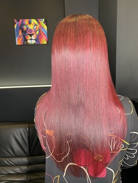 サローネデ アグスティナ バイ サンバンチ(salones de agustina by sanbanchi) 【agustina/明石大久保】カシスレッド×酸熱トリートメント