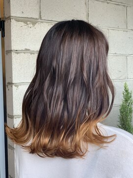 ニキ ヘアー ネイル 子安店(niki hair, nail) 夕焼けカラー