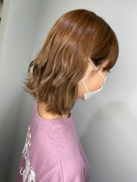 キリカ 中野(KIRIKA) ボブ/カーキグレージュ/マッシュショート/フェザーバング/中野駅