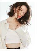 大人かわいい小顔ロブくびれミディ20代30代40代