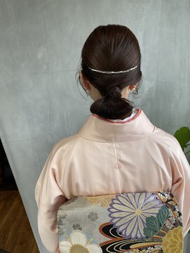 ティティ(TiTi) ヘアセット 着付け 卒業式[TiTi_福田りの]