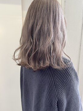 ヘアーデザイン シュシュ(hair design Chou Chou by Yone) ハイトーンカラー☆ベージュカラー