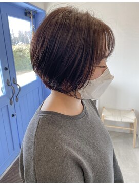 ジジ フィーカ 佐野(Gigi fika) ショートボブ