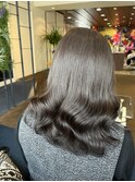 【W_SALON 河原町】アッシュブラック/大人綺麗/艶髪