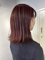 シェル 吉祥寺(shell)&nbsp;大人可愛い_カシスレッド_ブリーチ無し