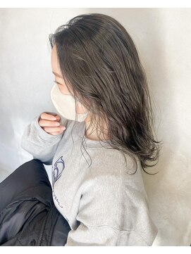 フィオーレ ヘアデザイン(FIORE hair design) オリーブグレージュ トリートメント ダブルカラー