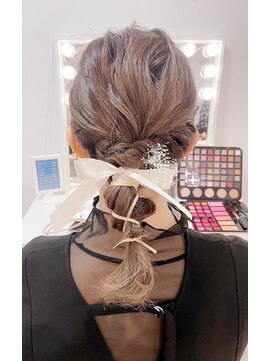 アマレット 東京駅八重洲店(amaretto) 巻きつけ編み下ろし