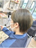 オリーブベージュ×コンパクトショート【船橋、西船橋、塚田】