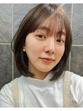 ガーデン タチカワ(garden tachikawa) 柔らかグレージュ×ナチュラルボブ