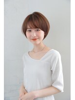 シャルム(charme)&nbsp;30代.40代　大人丸みショートボブ白髪ぼかし