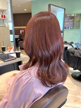 ユーフォリア 銀座本店(Euphoria) 大人可愛いゆるふわ系愛され髪×pink