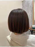 【西千葉/髪質改善】超高速髪質改善×パッツリボブ