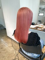 ニュート(Neut )&nbsp;ハイトーンピンクカラー/ケアブリーチ/ダブルカラー/名古屋