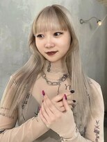 ソル ジングウマエ(SOL JINGUMAE)&nbsp;ミルクティーベージュダブルカラーケアブリーチインナーカラー