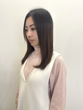 ゼンドットカラスマ(Zen.karasuma) 地毛風ストレート×ロング20代30代40代