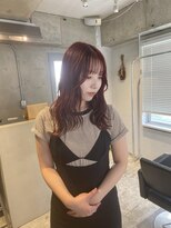 アルカナ 明治神宮前原宿(ARCANA)&nbsp;フルバング レッドブラウン カルマパーマ