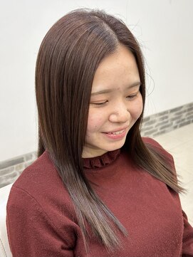 ヘアーアンドエステ ハラダ 滝ノ水店(Hair&Esthe Harada) レッドブラウン