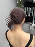 【伊藤指名】カット＋カラ-＋トリ-トメント＋簡単ヘアアレンジ♪(巻きだけ可)