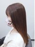 キレイな色が出るカラー+カット+極上しっとりTR　￥12500～