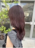 ベビーピンク/暖色系カラー/ピンクヘアー