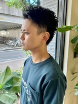 ハヤシ(HAYASHI)&nbsp;メンズカット アップバング クール×爽やかショート