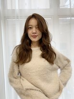 シアアルン 新小岩店(SHEER alun)&nbsp;ロング/巻き髪仕上げ/ブラウンカラー/SHEERalun新小岩