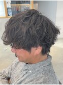 シャドウパーマメンズナチュラルパーマ