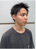 短髪/ショート/スパイキーショート/黒髪/刈り上げ