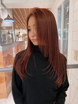 メロウマン(mellowman)&nbsp;レイヤーロング20代30代40代ハイライトブリーチダブルカラー立川